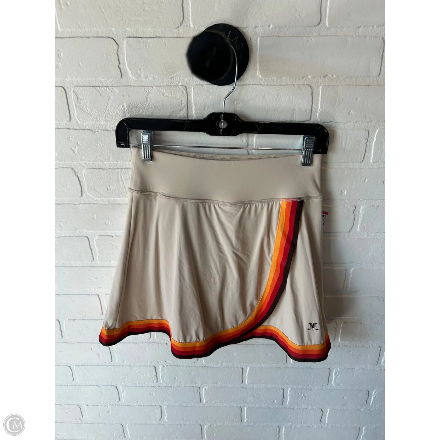 Skort By Cmc In Brown & Cream, Size: 4