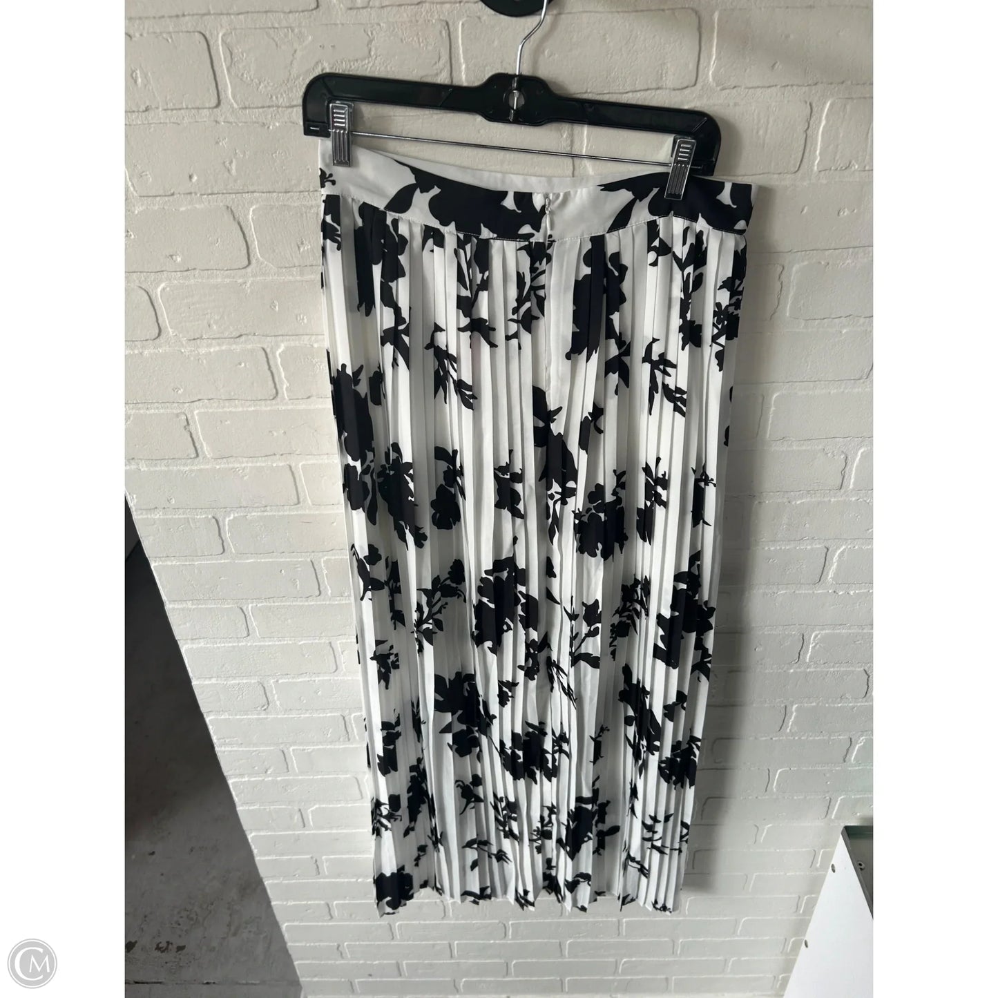 Skirt Maxi By Boston Proper In Black & White, Size: 8