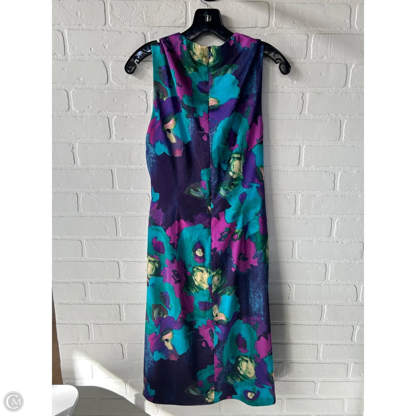 Dress Work By Lauren By Ralph Lauren In Purple, Size: M