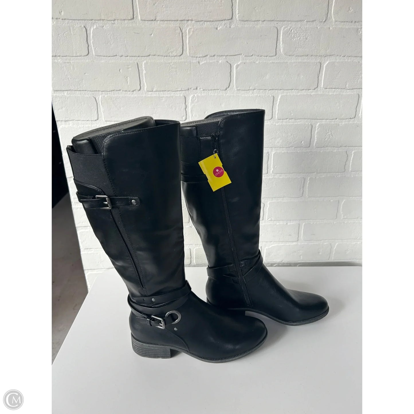 Boots Knee Flats By Kim Rogers In Black, Size: 8