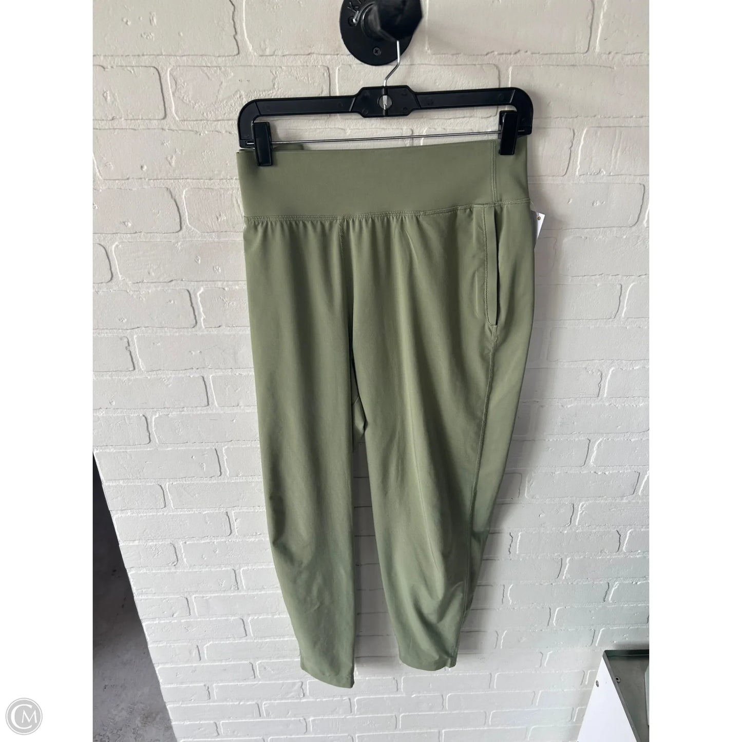 Athletic Leggings By Athleta In Green, Size: 12