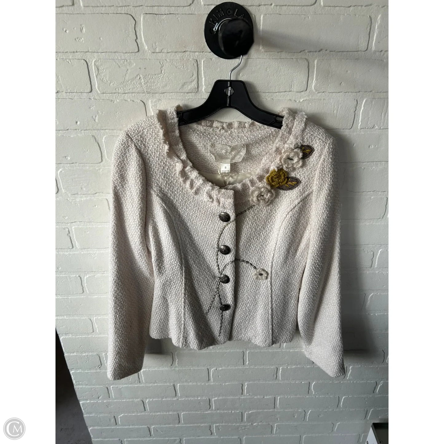 Blazer By Nick And Mo In Cream, Size: S