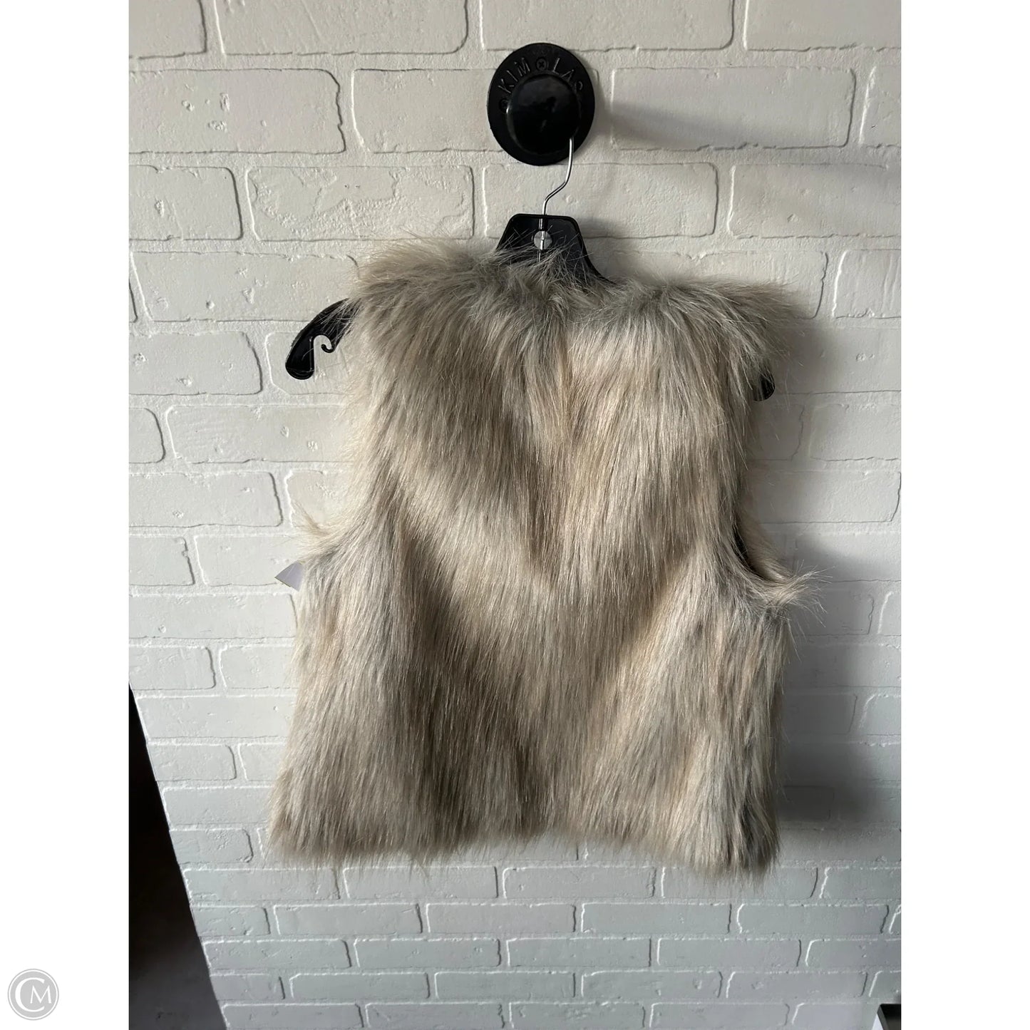 Vest Faux Fur & Sherpa By Sanctuary In Beige, Size: S