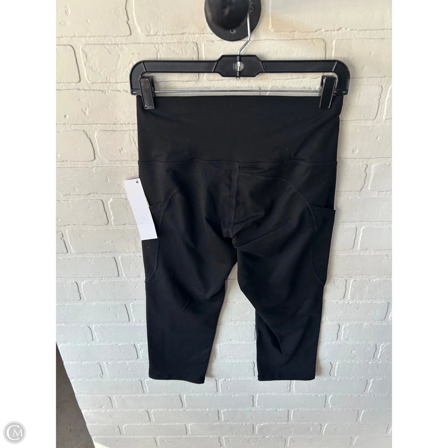 Athletic Capris By Clothes Mentor In Black, Size: 8