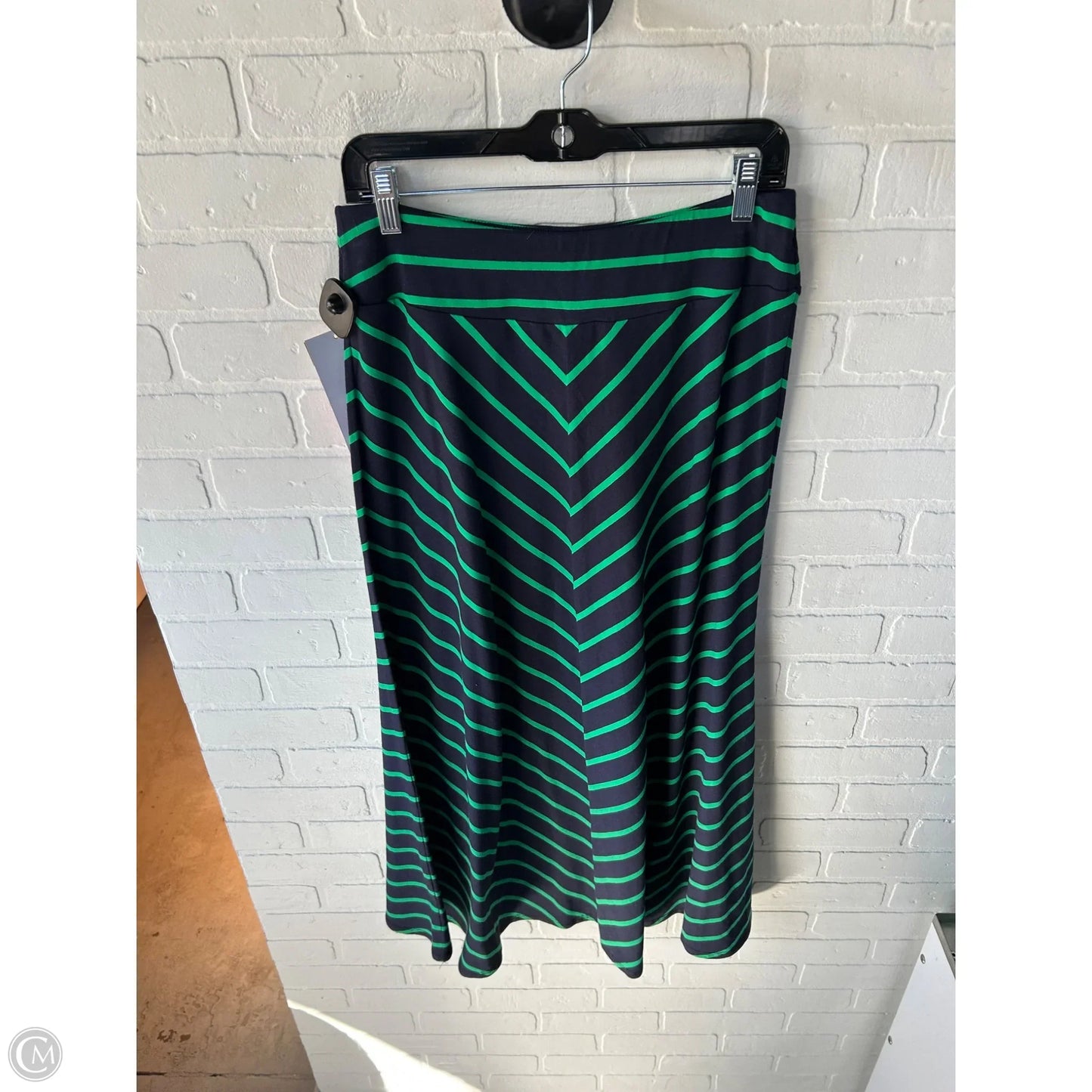 Skirt Maxi By Talbots In Blue & Green, Size: 4