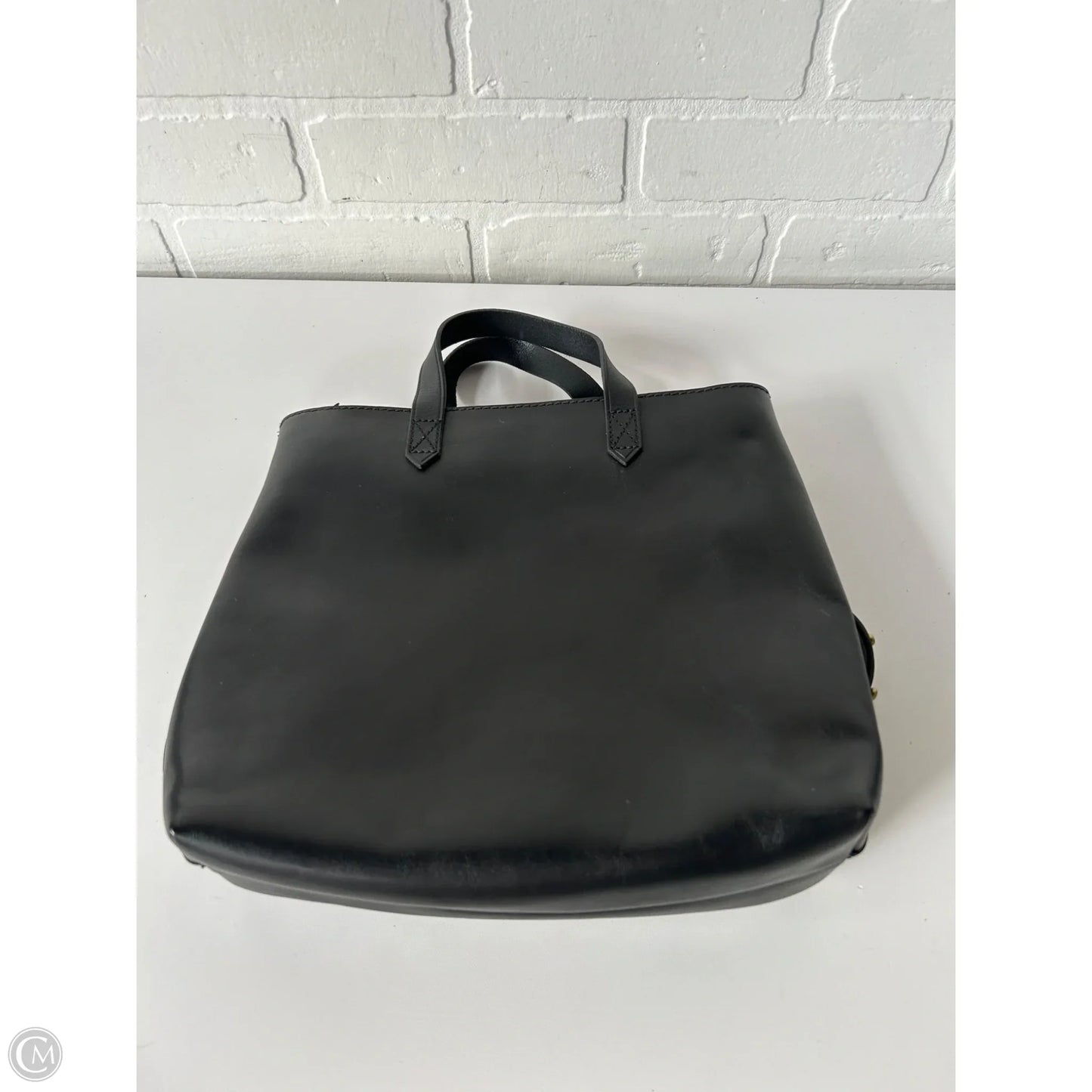 Tote Leather By Madewell, Size: Small