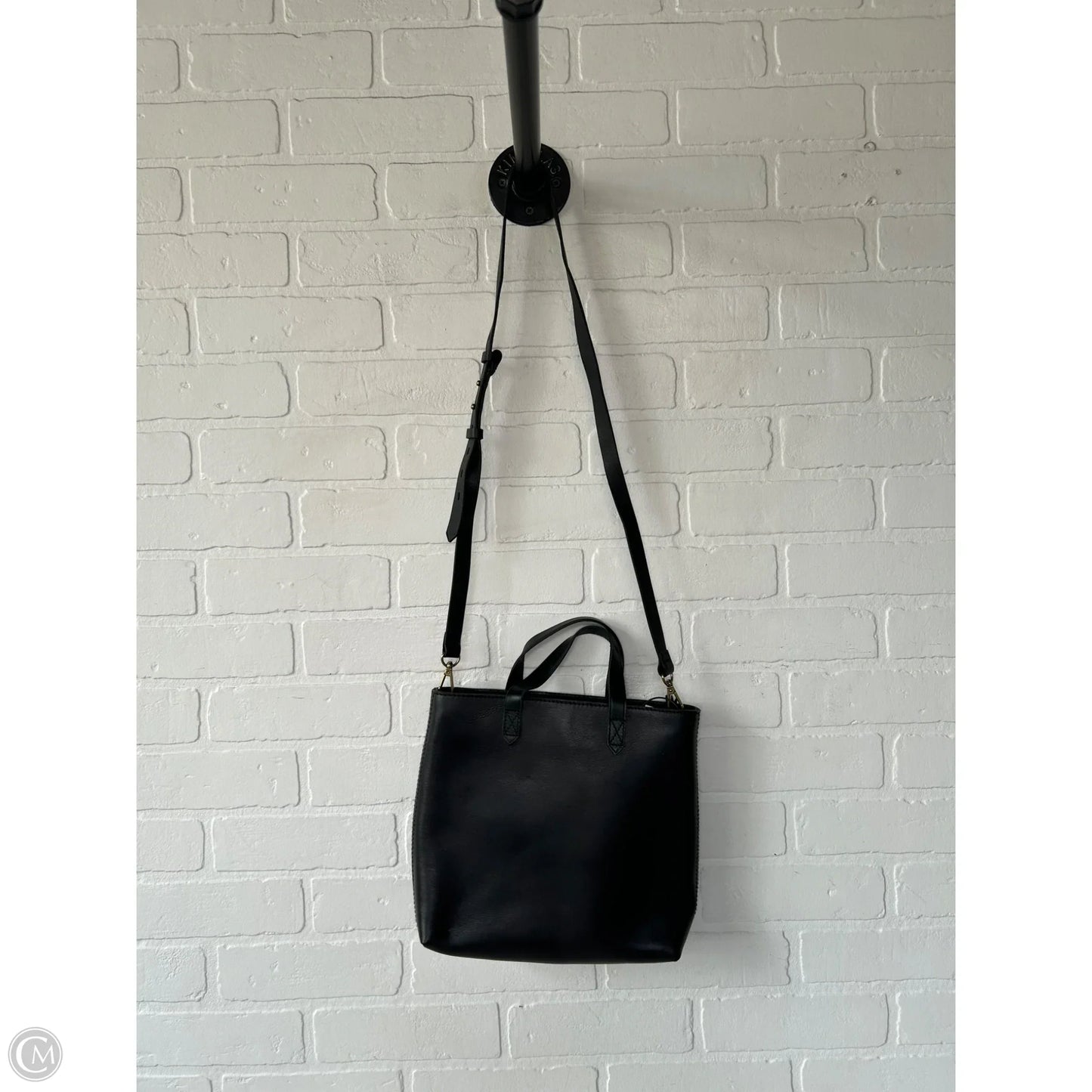 Tote Leather By Madewell, Size: Small