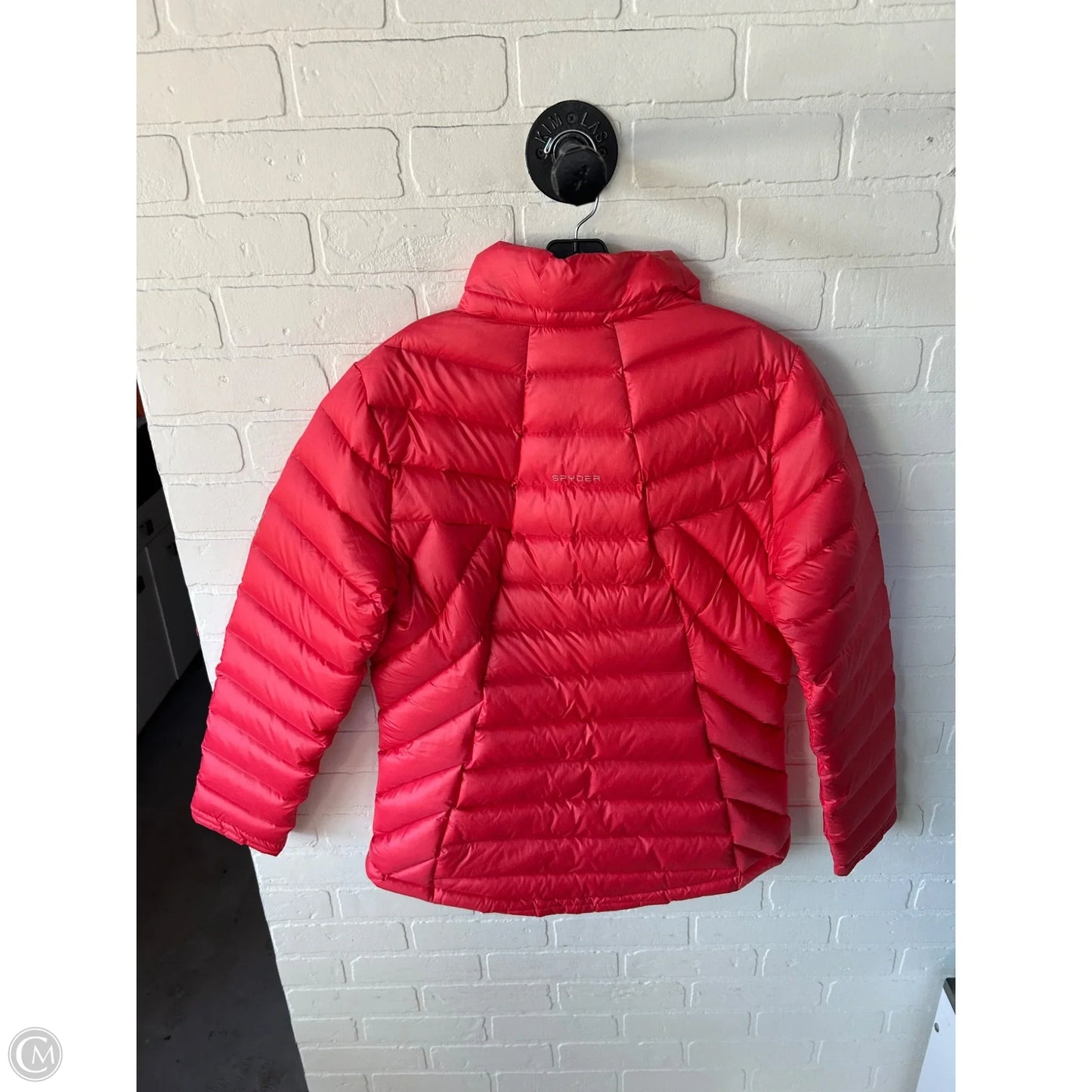 Jacket Puffer & Quilted By Spyder In Coral, Size: L