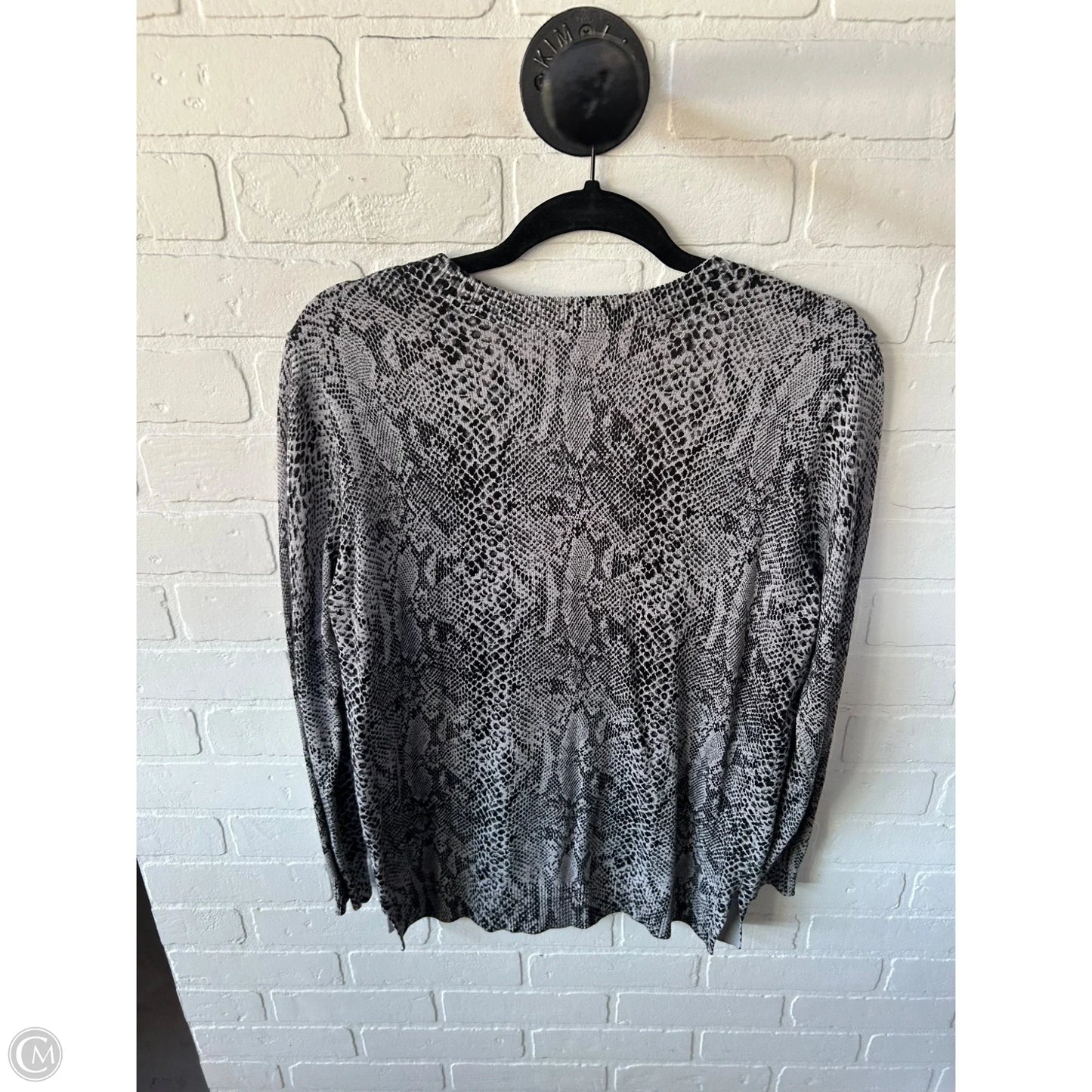 Sweater By Michael By Michael Kors In Grey, Size: S