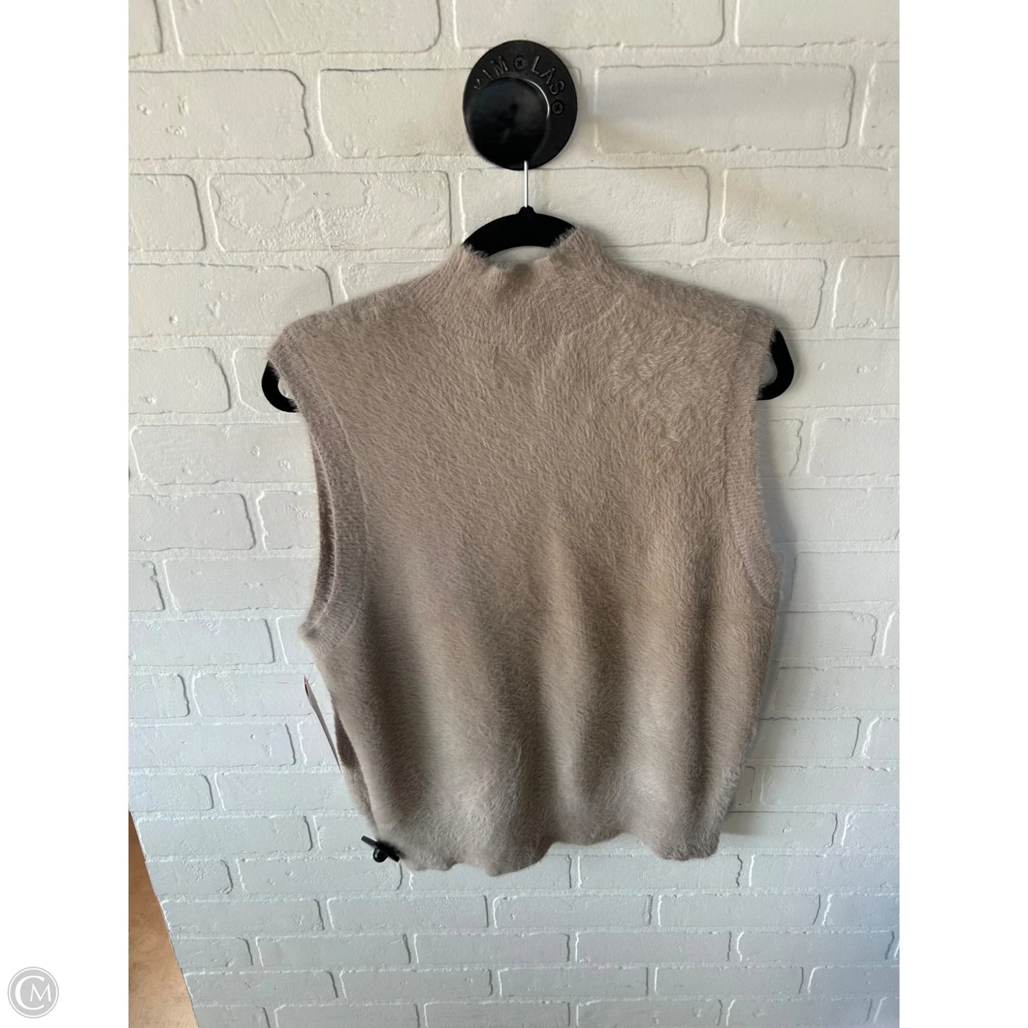 Vest Sweater By Bailey 44 In Tan, Size: Xl