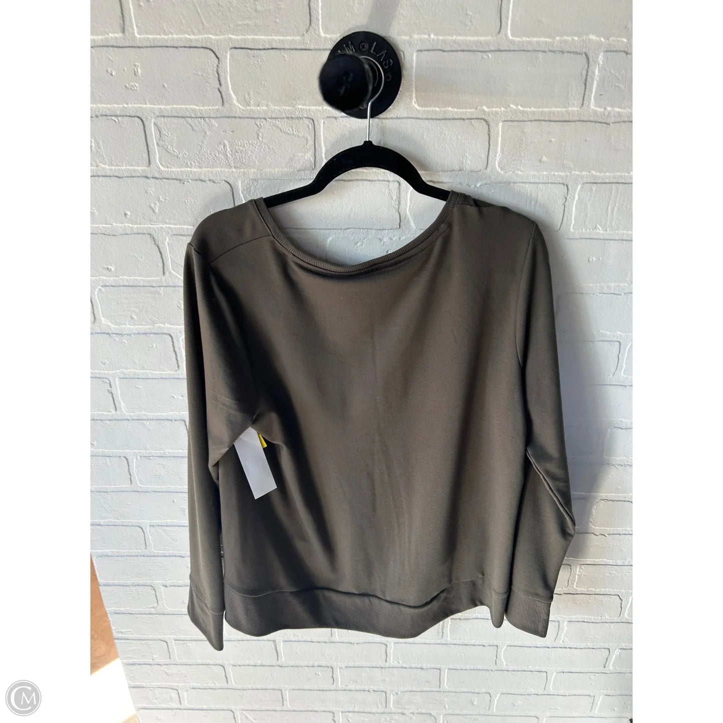 Top Long Sleeve By Simply Vera In Green, Size: Xl