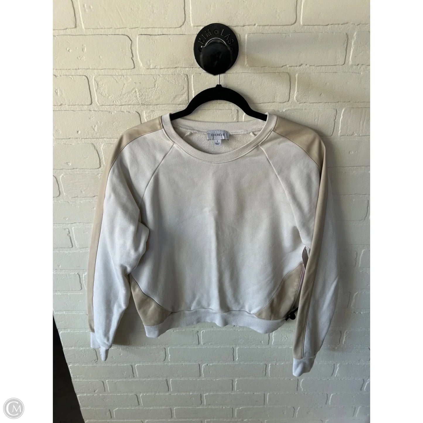 Sweatshirt Crewneck By Evereve In Grey, Size: S