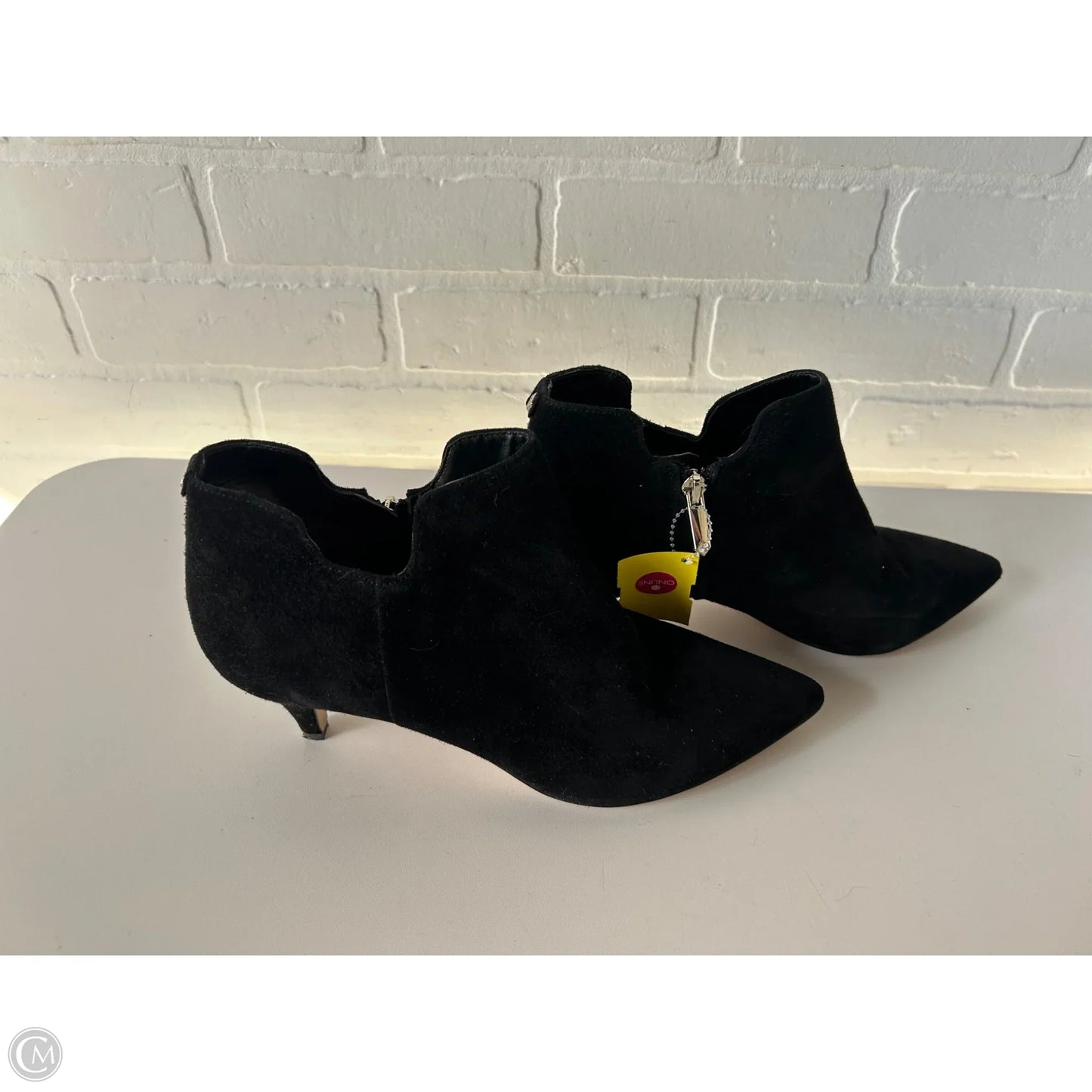 Boots Ankle Heels By Sam Edelman In Black, Size: 8.5