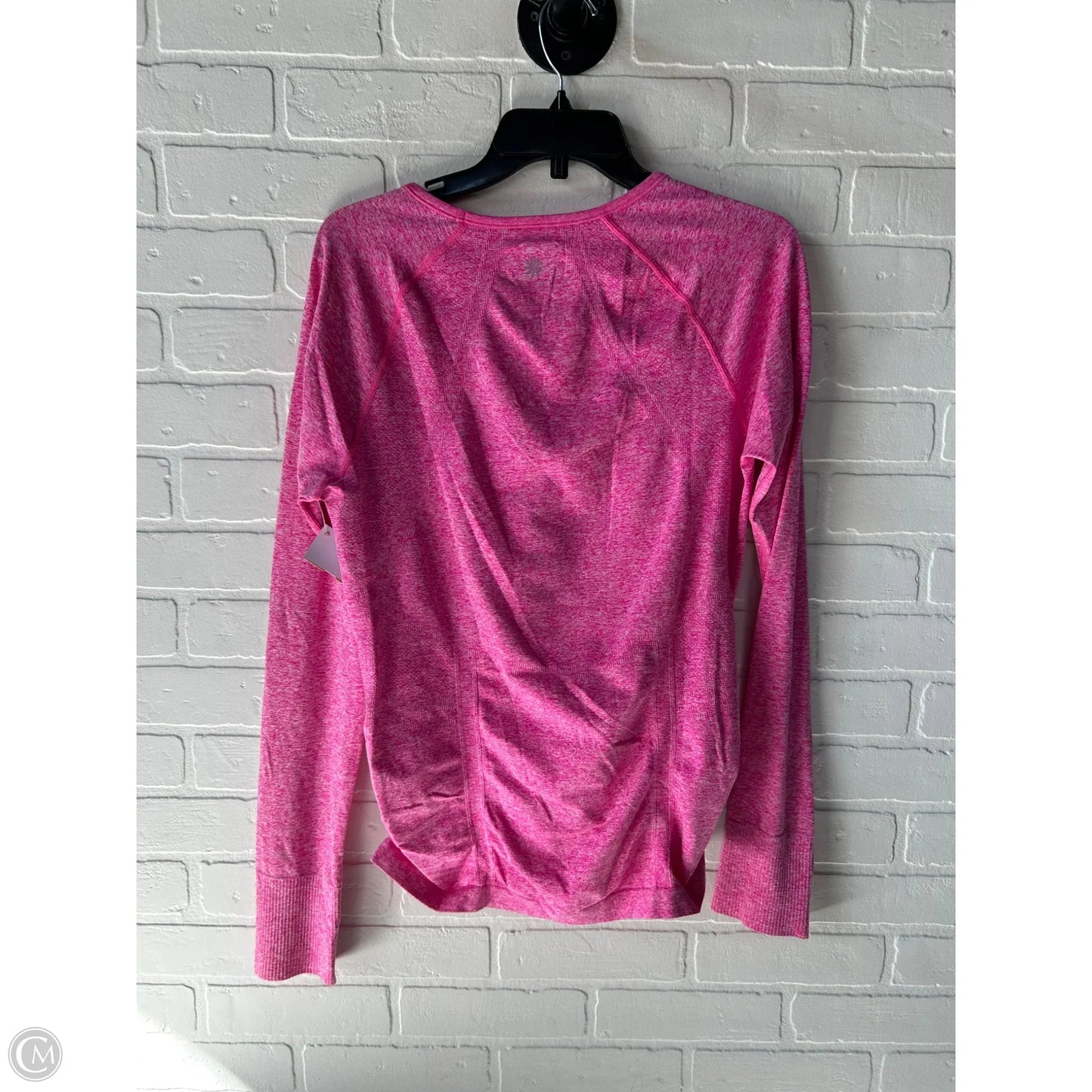 Athletic Top Long Sleeve Crewneck By Athleta In Pink, Size: Xl