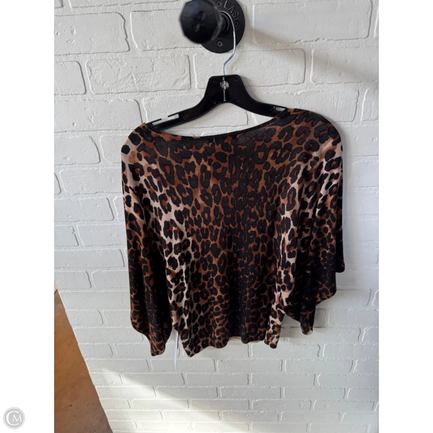 Sweater By Inc In Black & Brown, Size: S