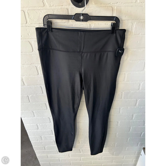 Athletic Leggings By Athleta In Black, Size: 16