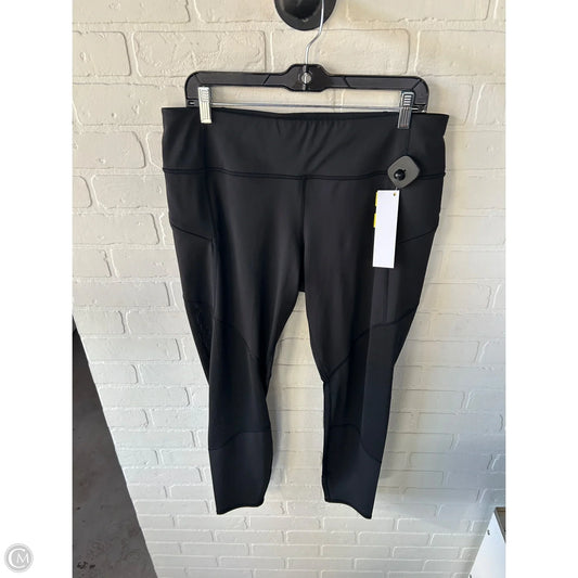 Athletic Leggings By Athleta In Black, Size: 14