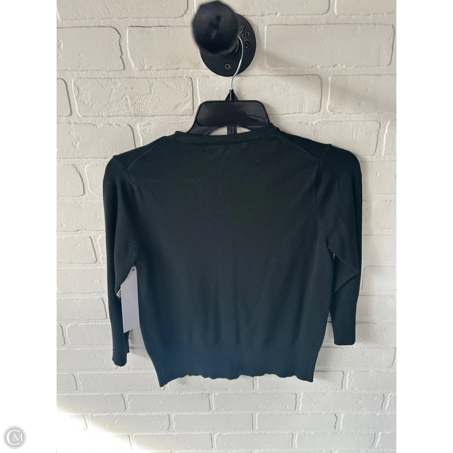 Sweater Cardigan By Grace In Green, Size: Sp