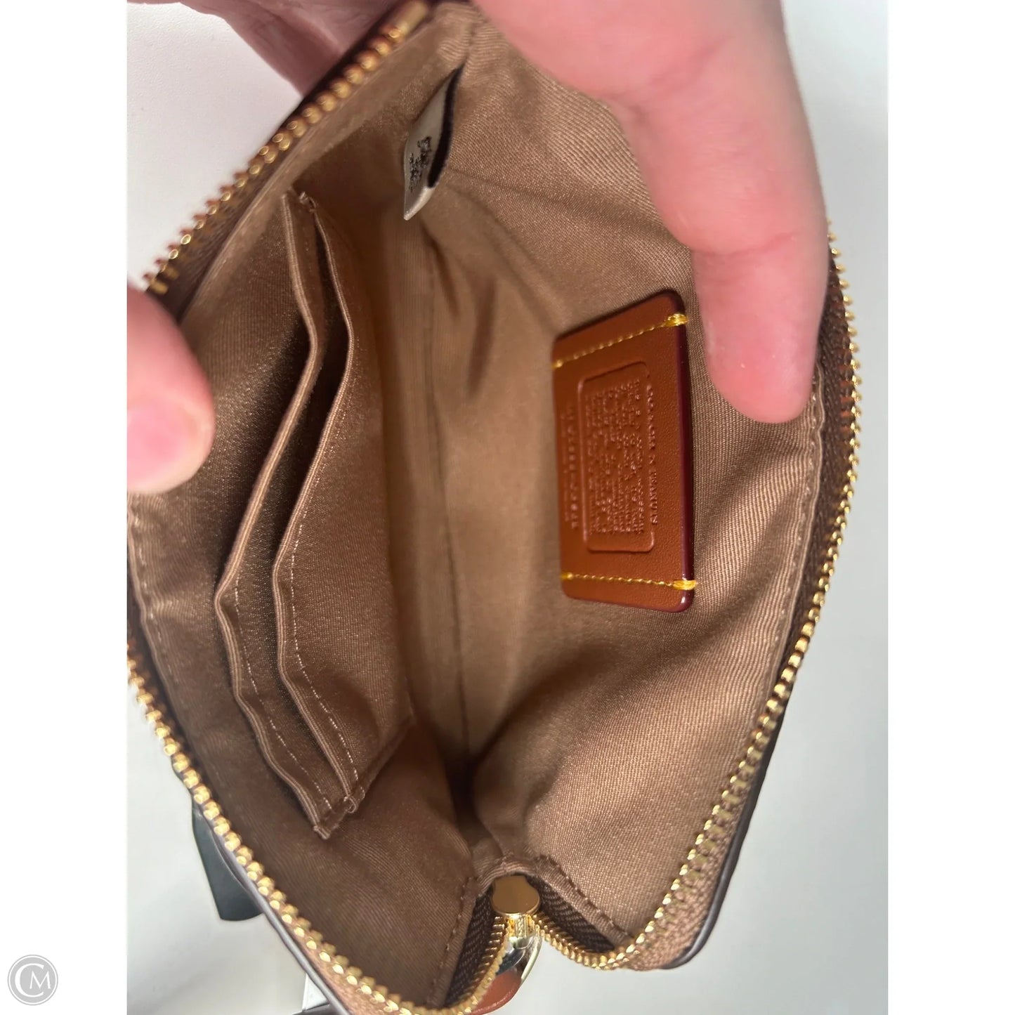 Wristlet Designer By Coach, Size: Small