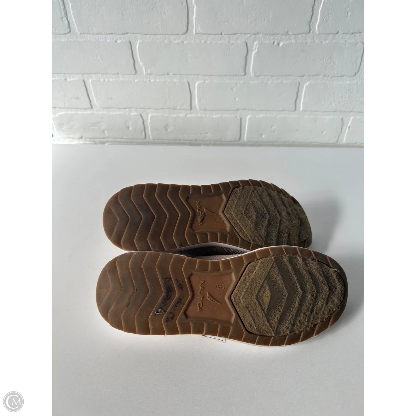 Shoes Sneakers By Nautica In Tan, Size: 7.5