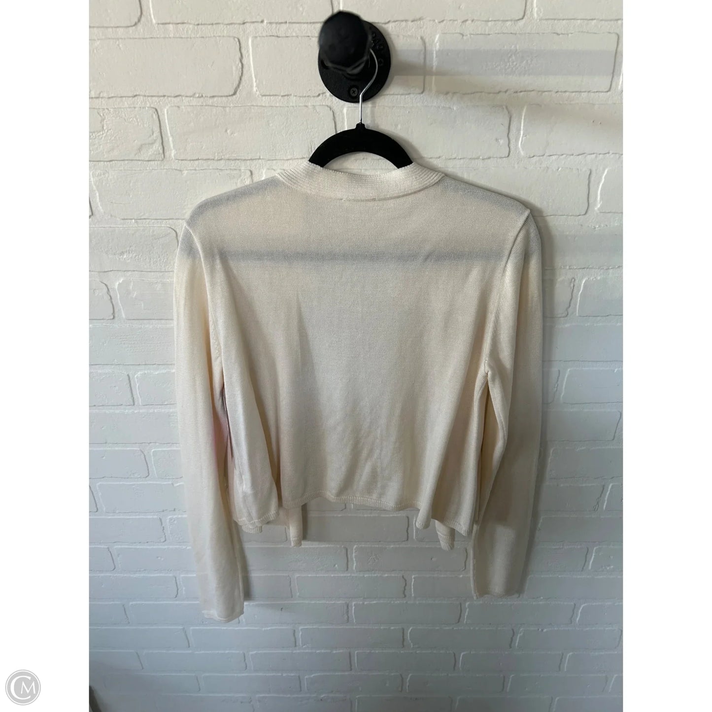 Sweater Cardigan By Splendid In Cream, Size: S