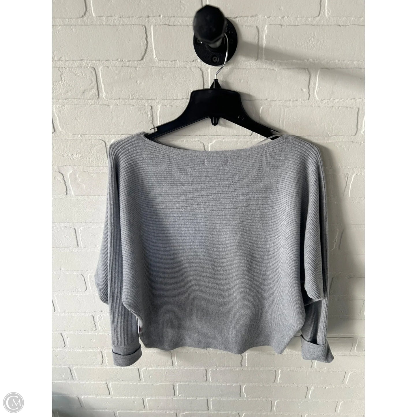 Sweater By Nine West Apparel In Grey, Size: M