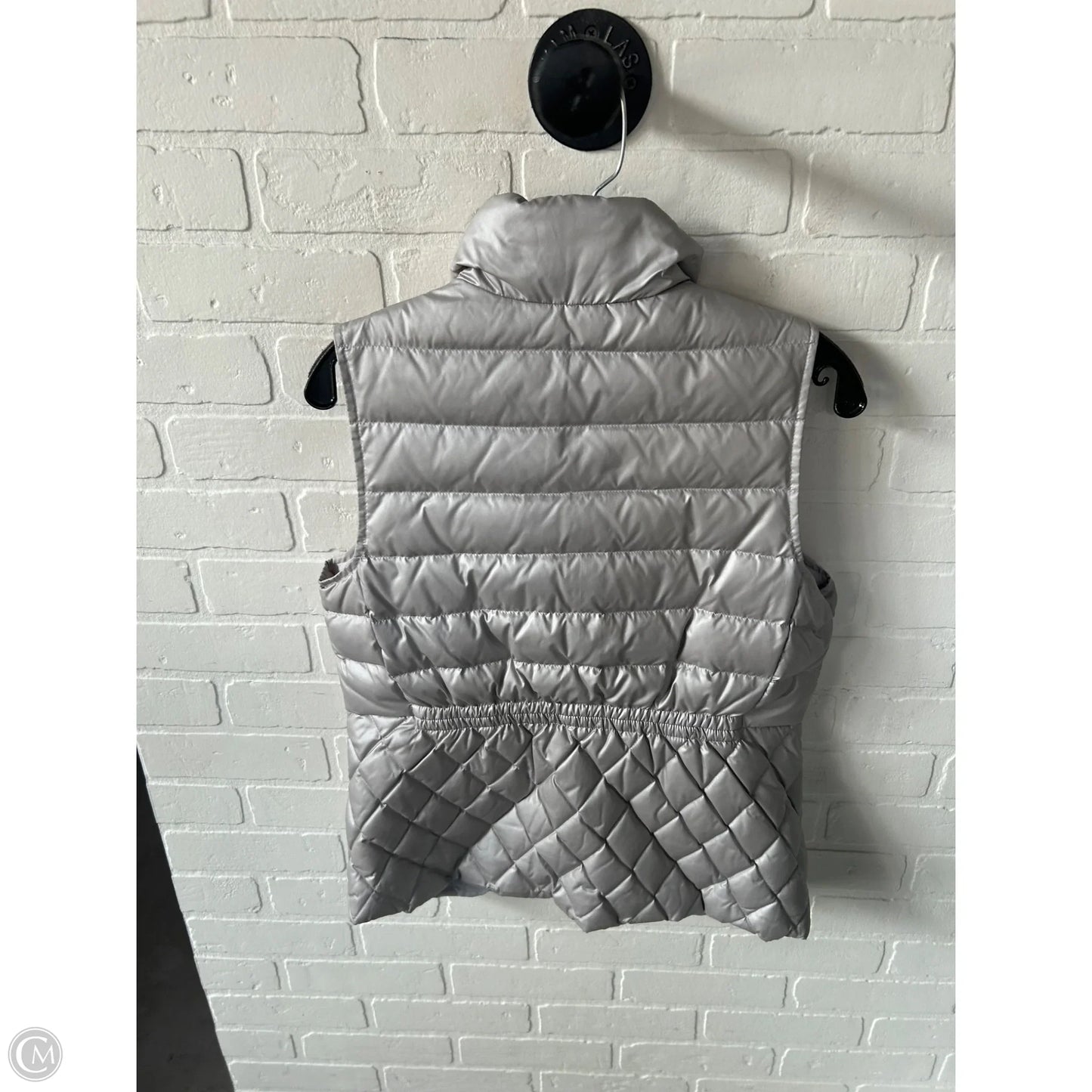 Vest Puffer & Quilted By Talbots In Grey, Size: S