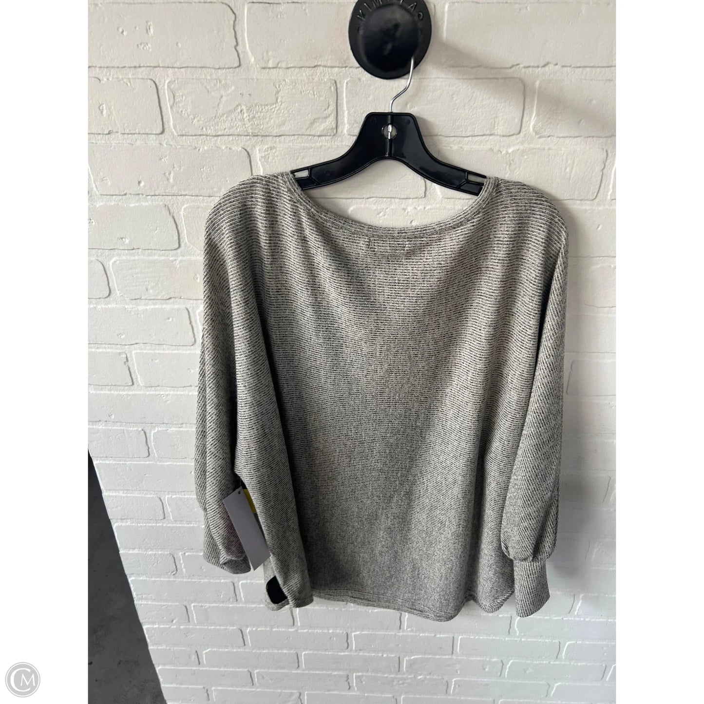 Sweater By Max Studio In Black & Cream, Size: 2x