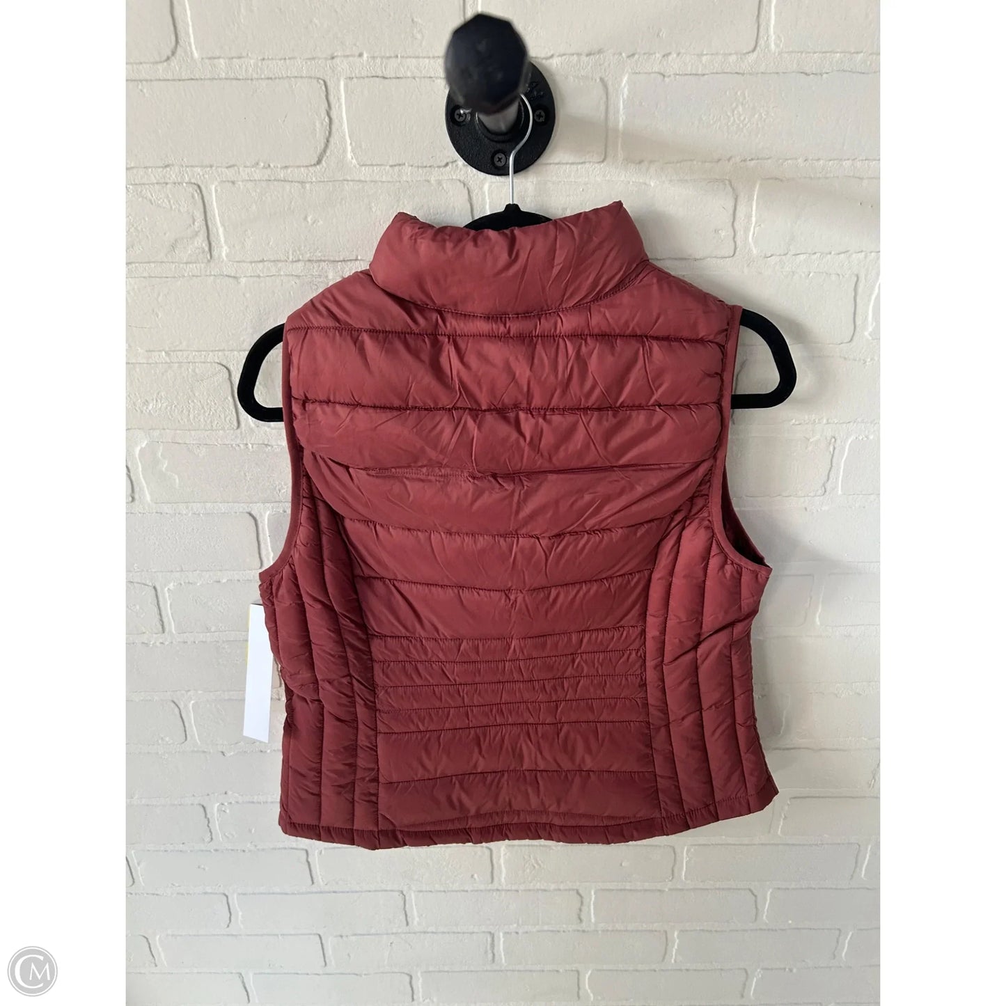 Vest Puffer & Quilted By Love Tree In Pink, Size: L