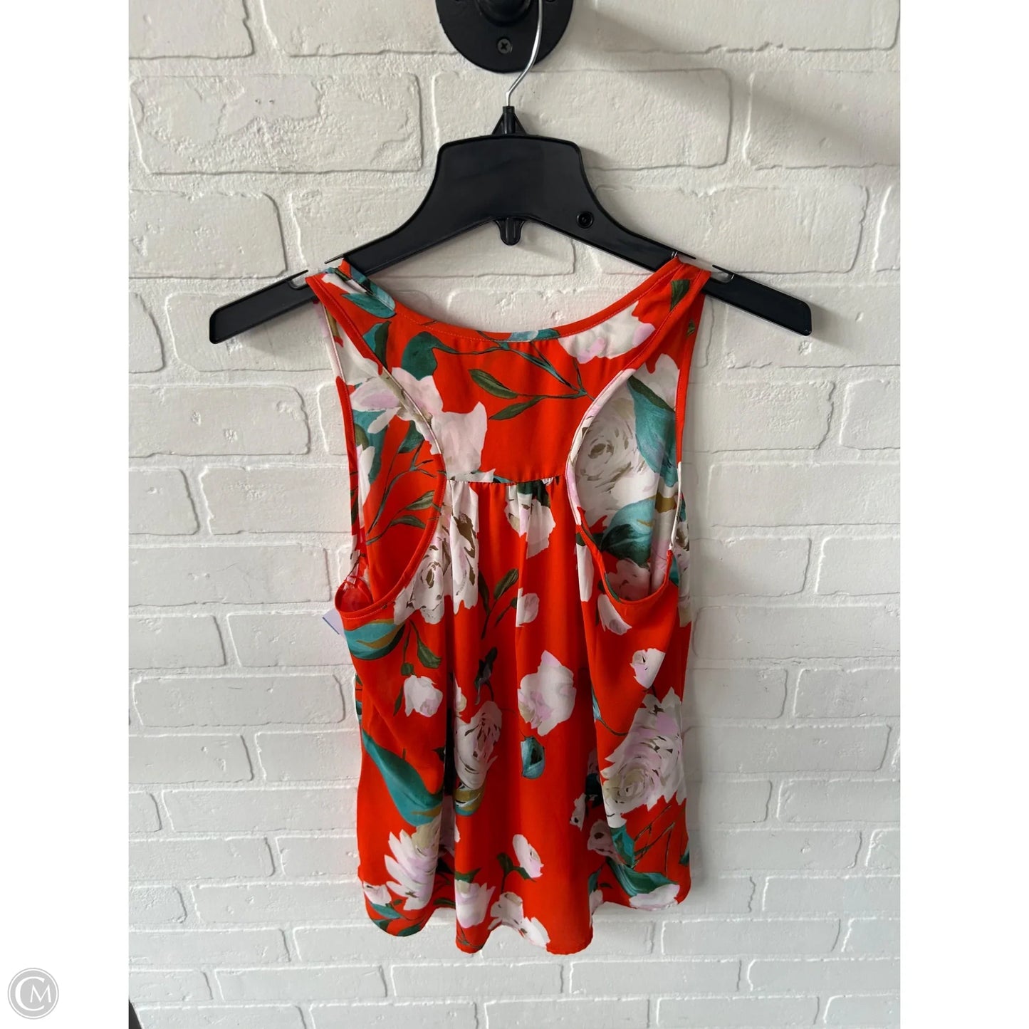 Top Sleeveless By Cabi In Orange, Size: Xs