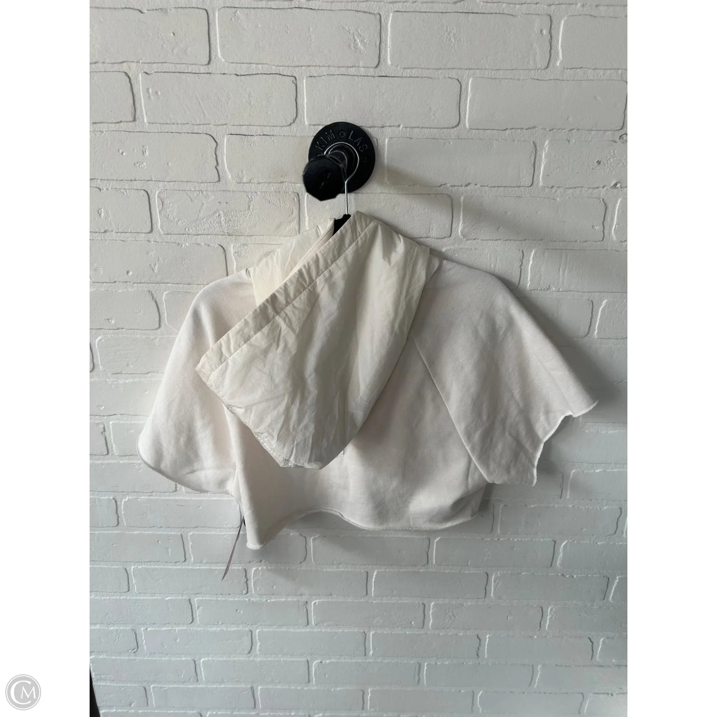 Athletic Top Short Sleeve By Alo In Cream, Size: S