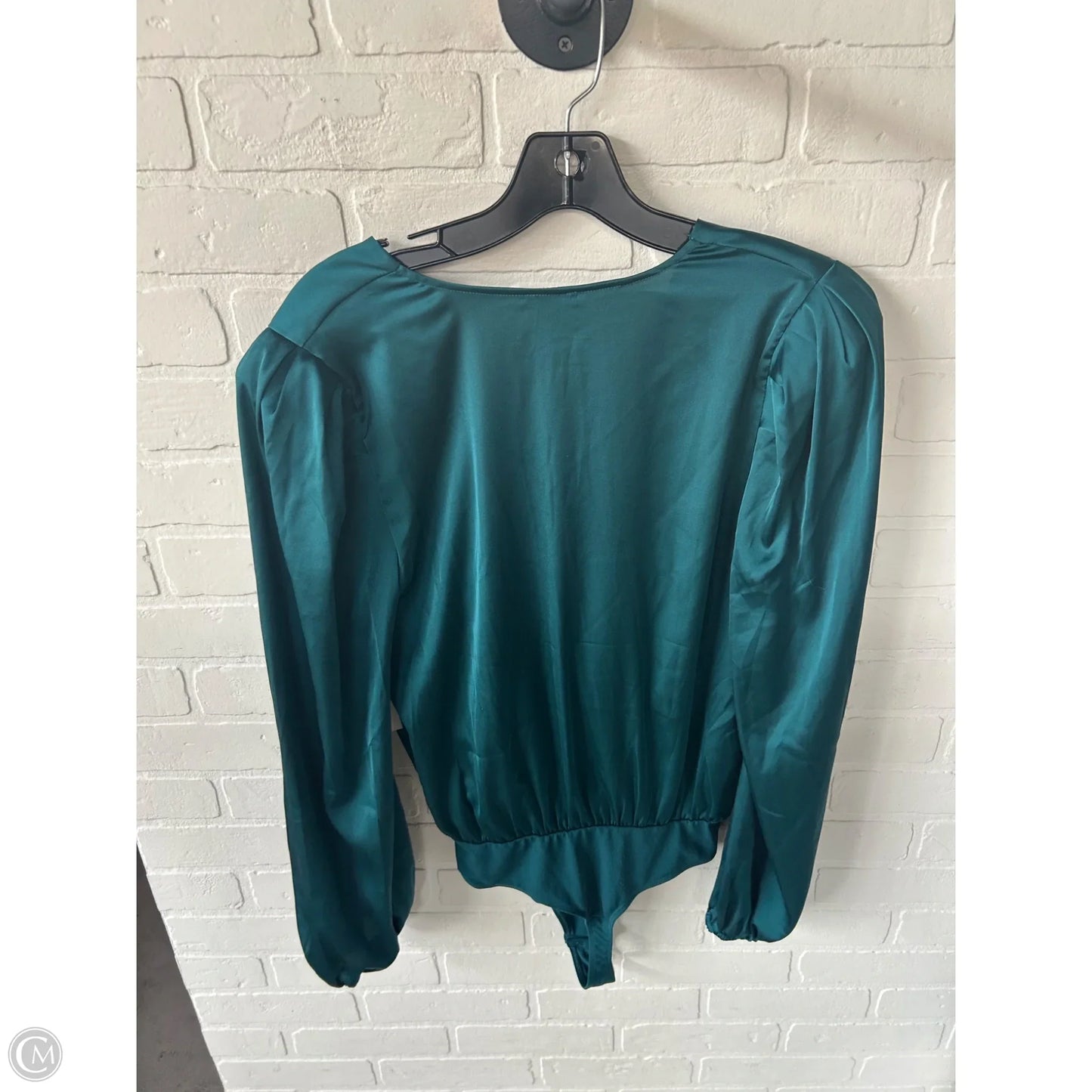 Bodysuit By Express In Teal, Size: M