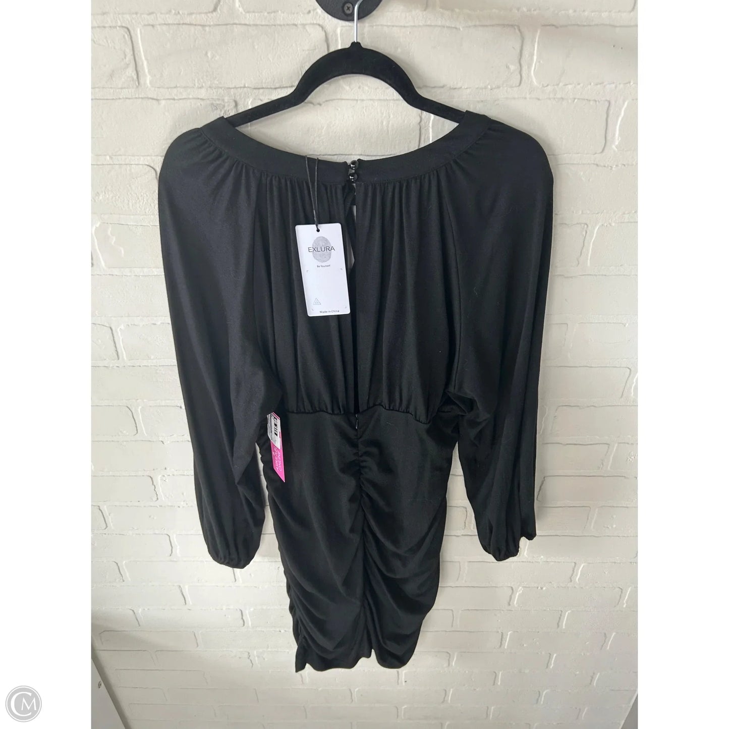 Dress Casual Short By Exlura In Black, Size: Xl