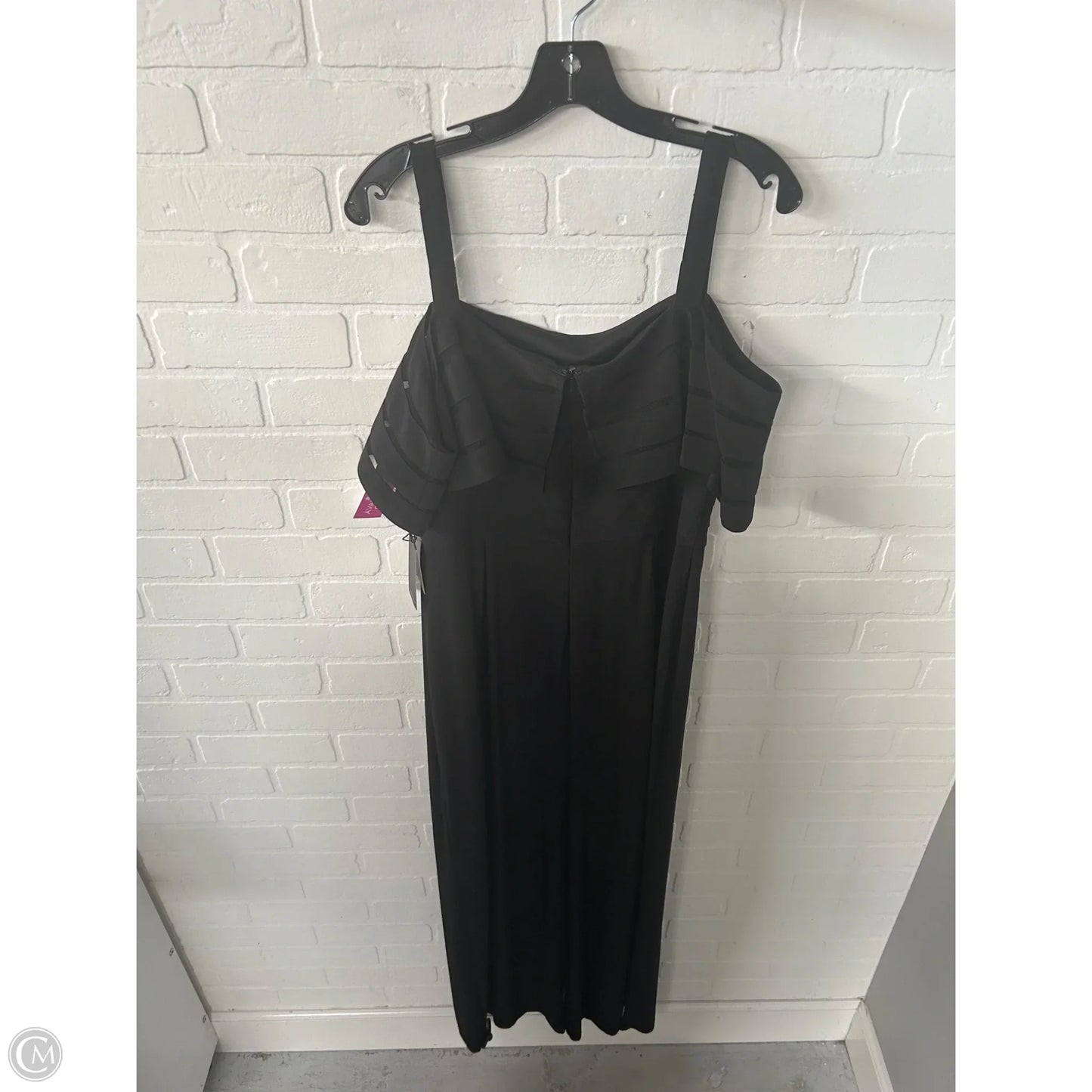 Jumpsuit By Adrianna Papell In Black, Size: L