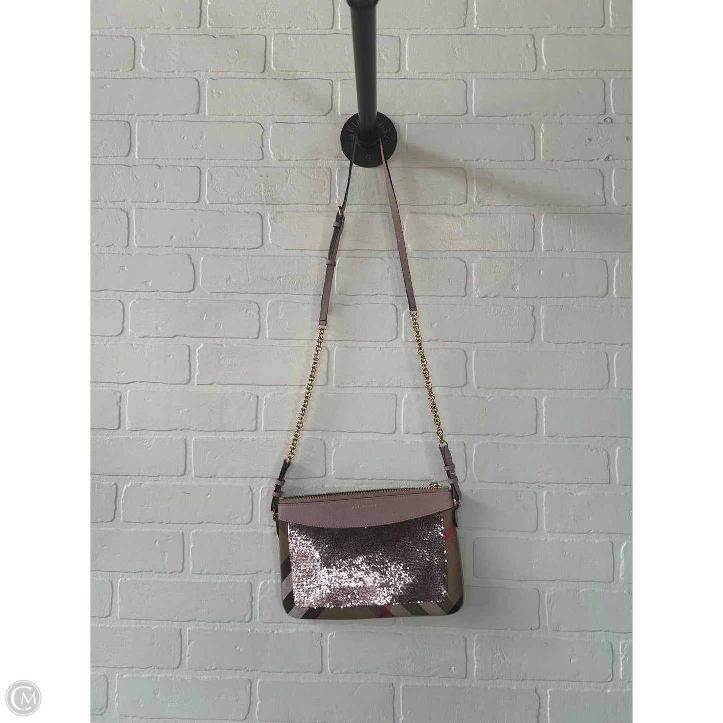 Crossbody Luxury Designer By Burberry, Size: Small