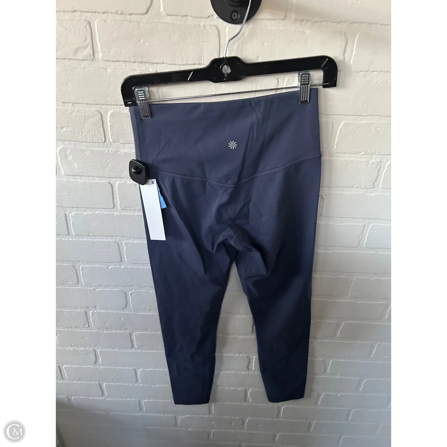 Athletic Leggings By Athleta In Blue, Size: 4