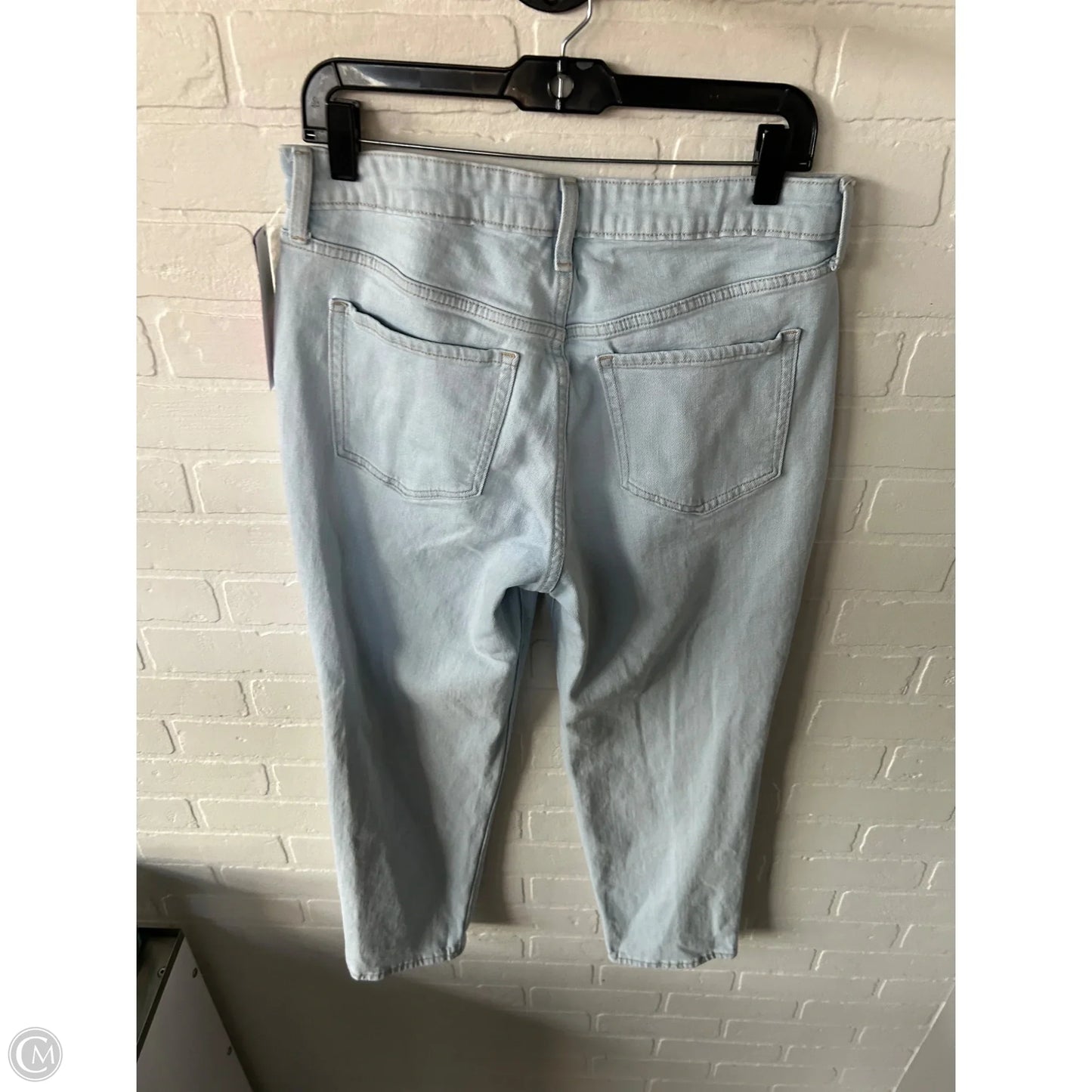 Jeans Straight By Old Navy In Blue Denim, Size: 10