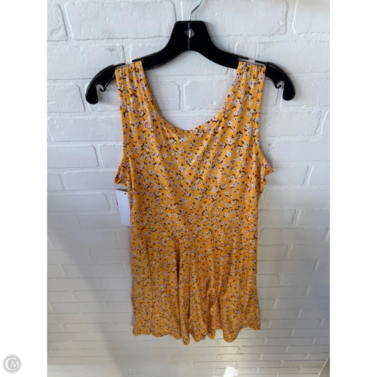 Dress Casual Midi By Cme In Yellow, Size: L