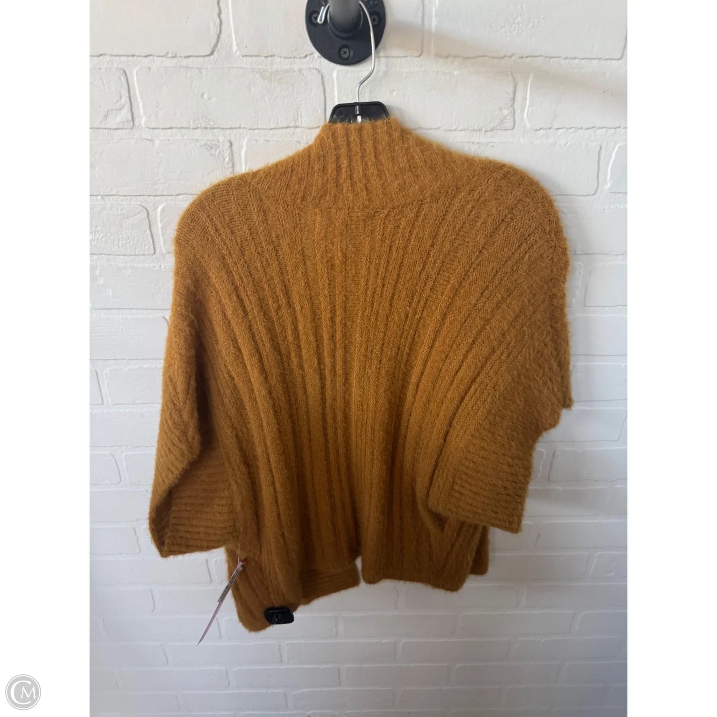 Sweater Cardigan By Anthropologie In Yellow, Size: M