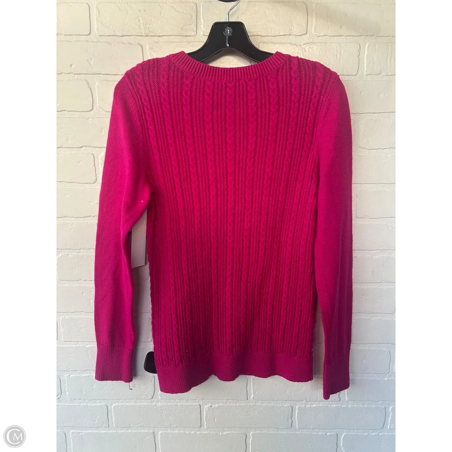 Sweater By Talbots In Pink, Size: S