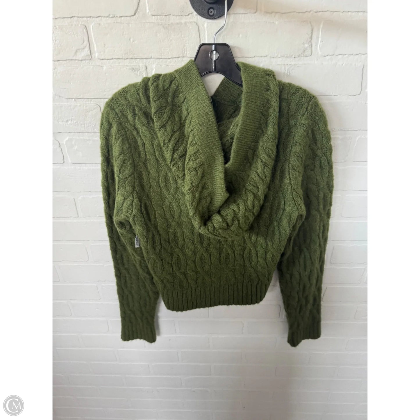 Sweater Cardigan By Anthropologie In Green, Size: S