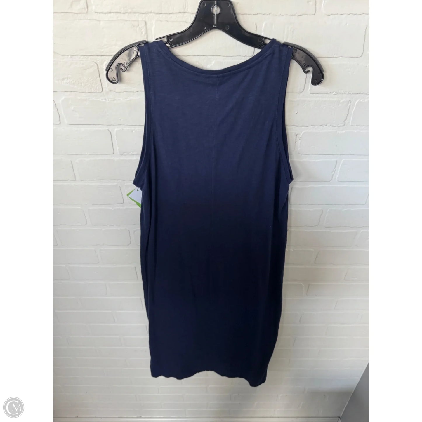 Dress Casual Midi By Gap In Blue, Size: M