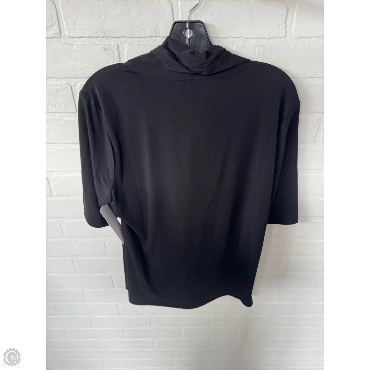 Top Short Sleeve By Premise In Black, Size: Xl