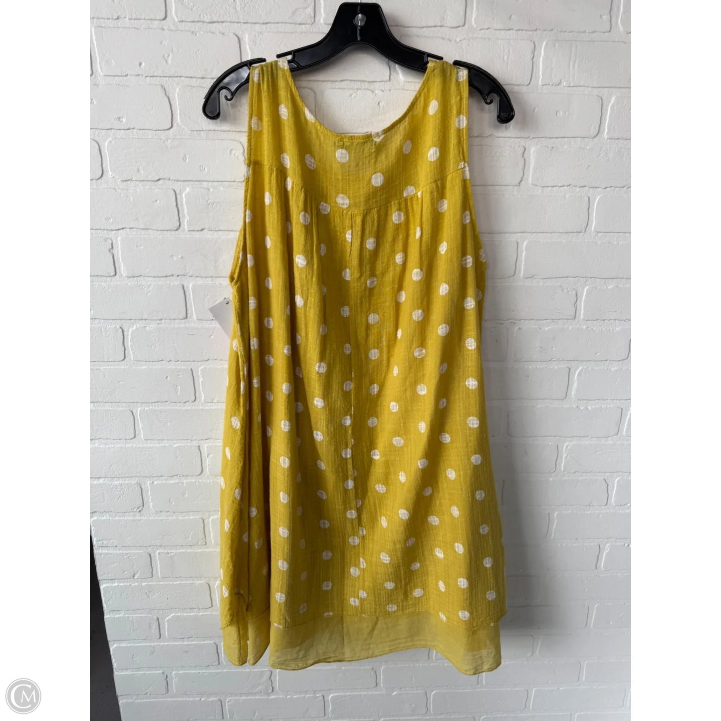 Dress Casual Short By Cherish In Yellow, Size: L