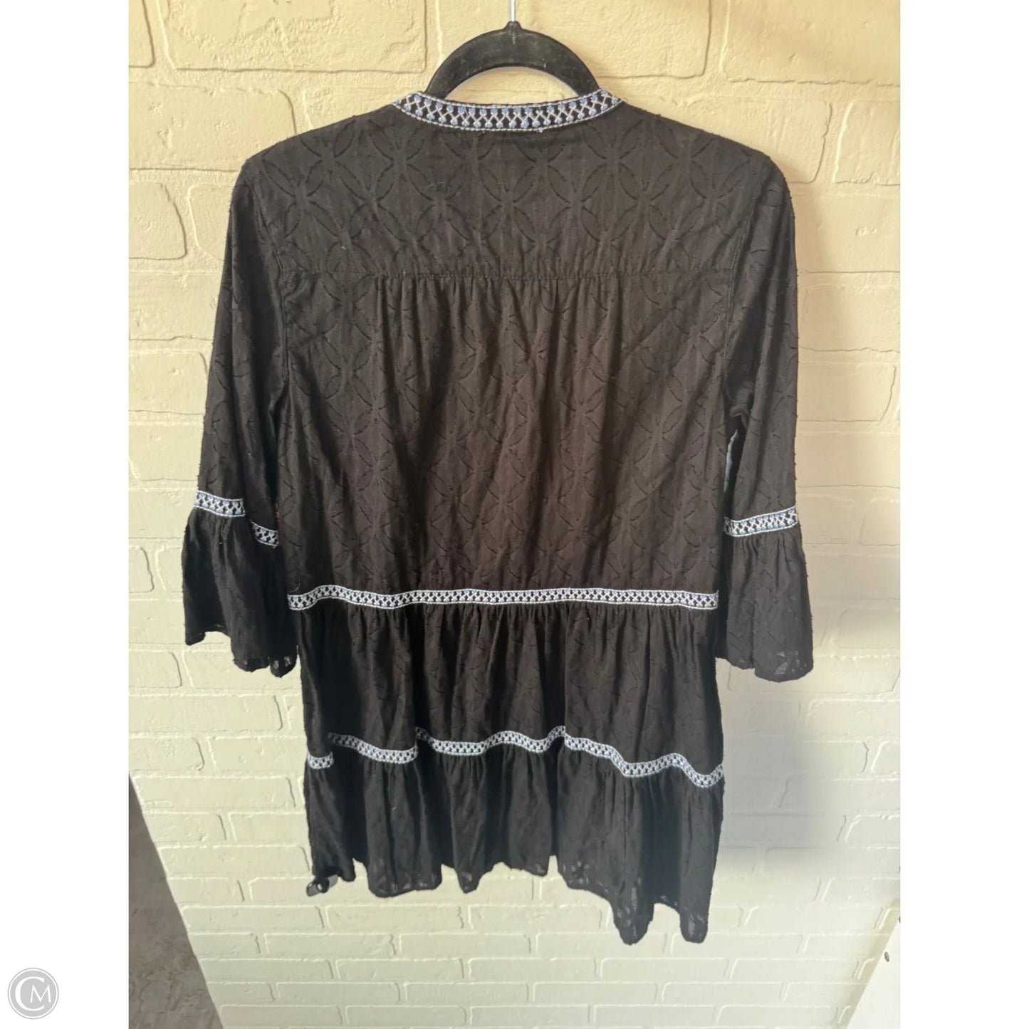 Dress Casual Short By Tommy Bahama In Black & Blue, Size: S