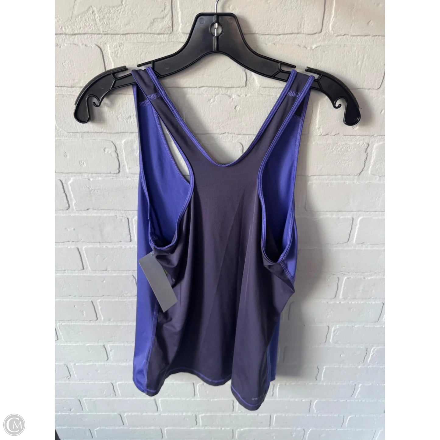 Athletic Tank Top By Nike Apparel In Purple, Size: L