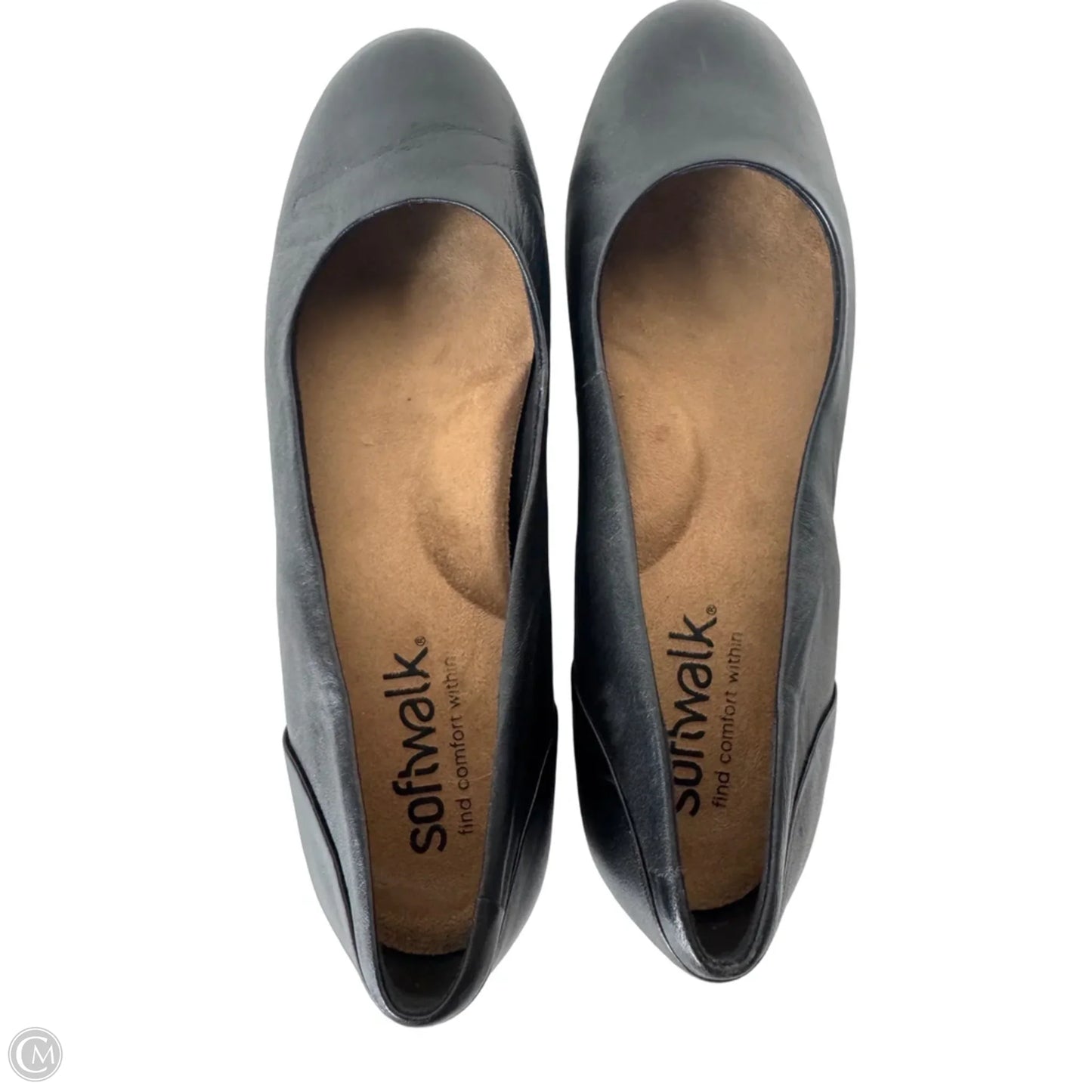 Shoes Flats By Clothes Mentor In Black, Size: 10.5