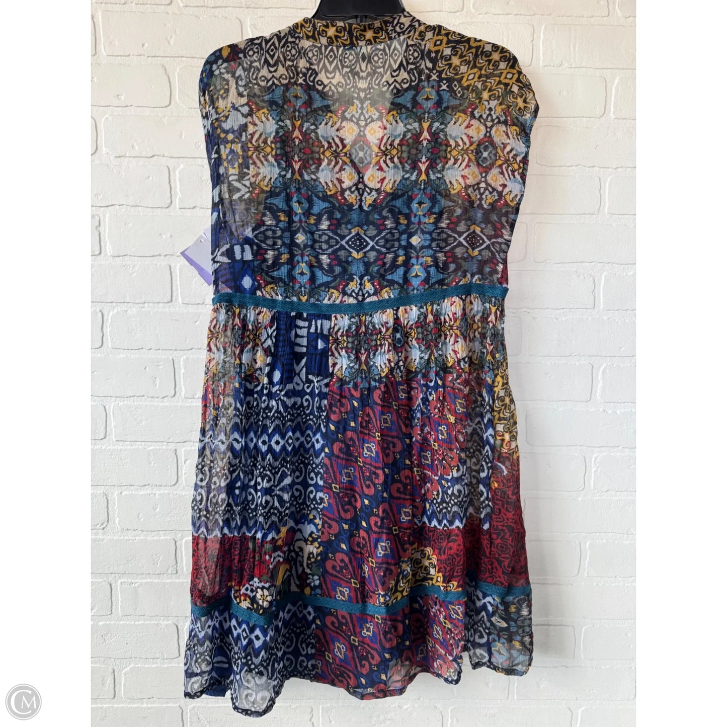 Dress Set 2pc By Sundance In Blue & Red, Size: Xs