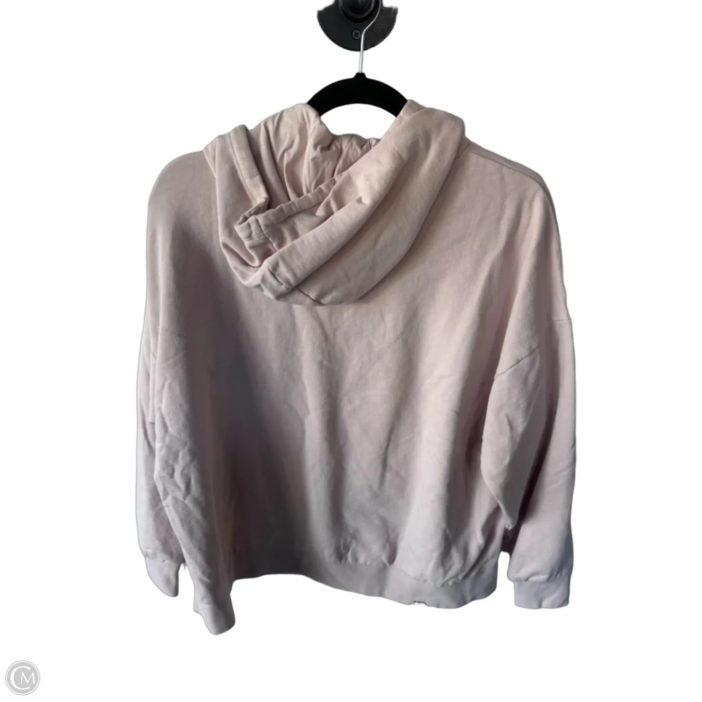 Athletic Sweatshirt Hoodie By Puma In Pink, Size: M