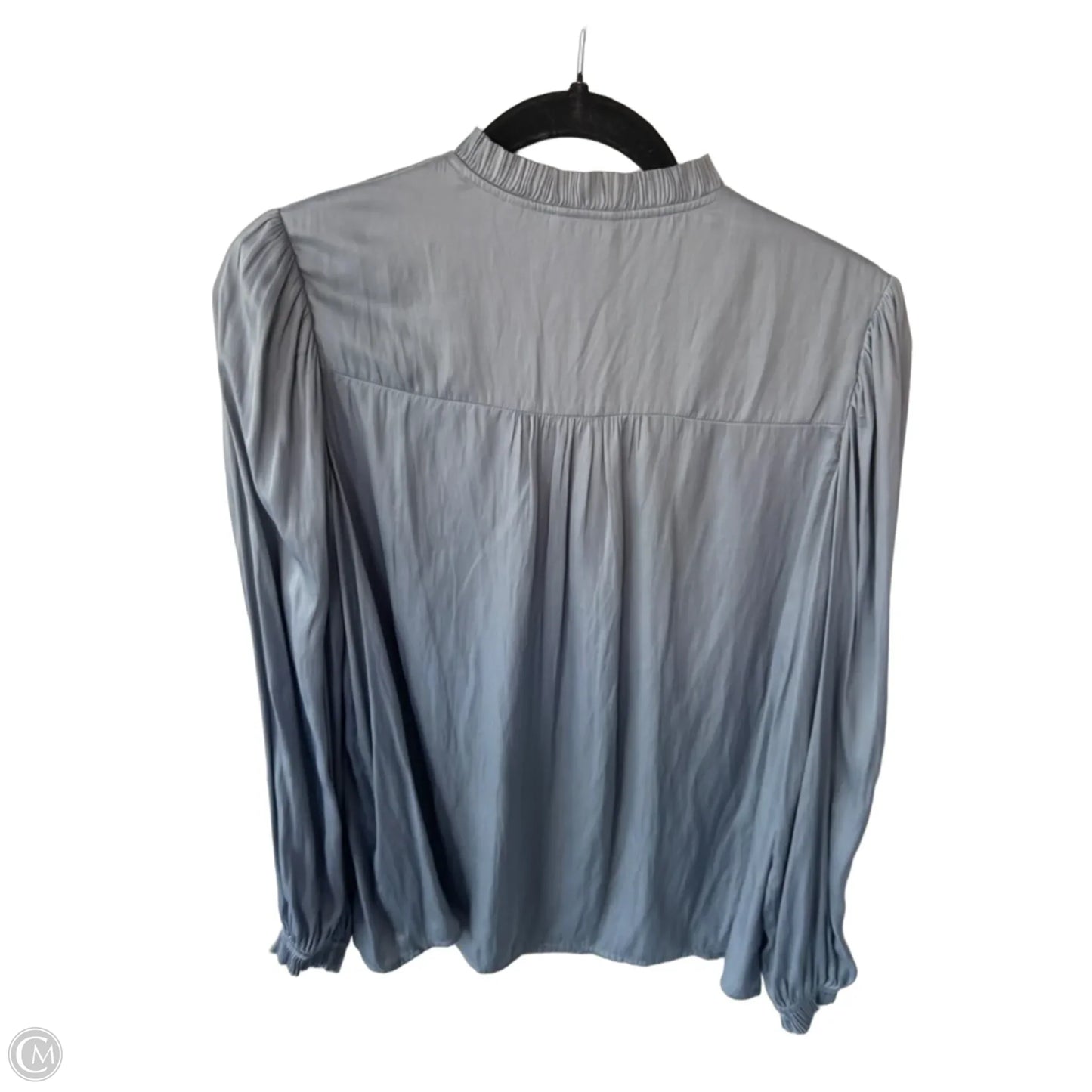 Top Long Sleeve By Elie Tahari In Blue, Size: S